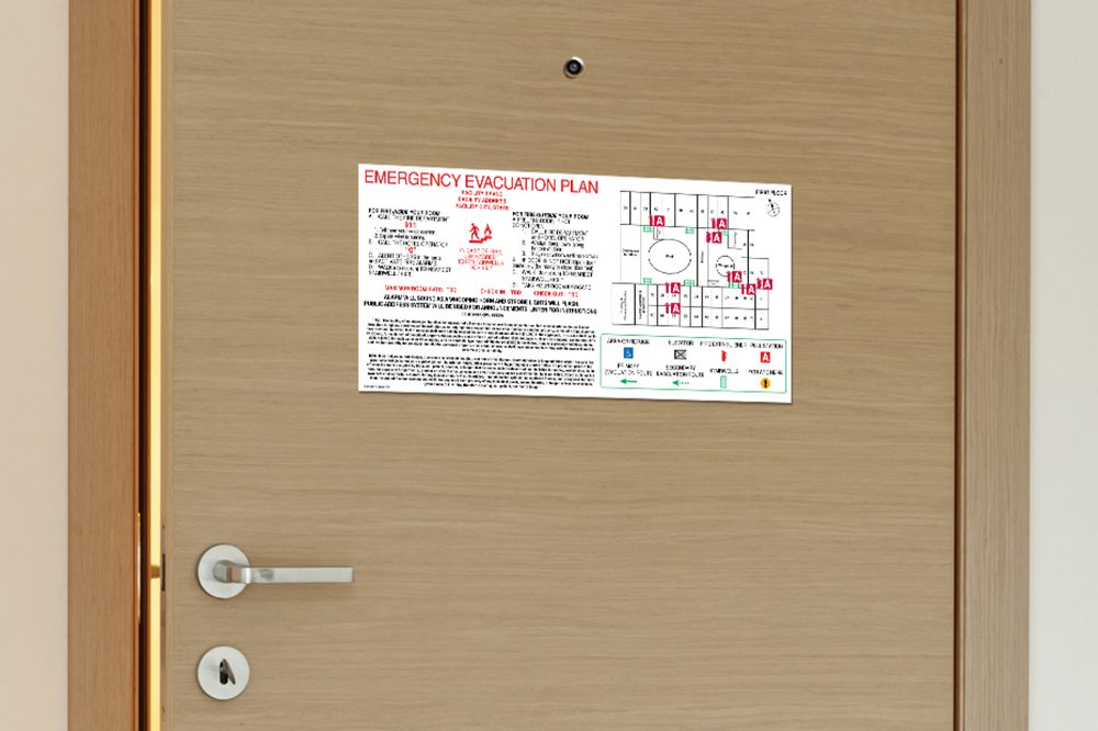 Hotel Evacuation Plans | California Fire Code Requirements